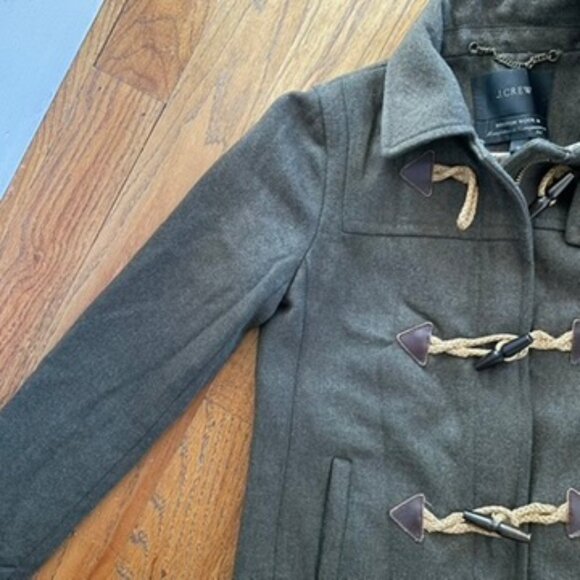 J.CREW  Wool Toggle Duffle Coat - Picture 15 of 16